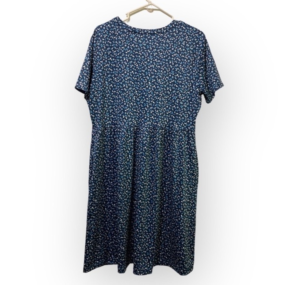 Croft And Barrow Dress‎ Women’s Size Large Blue - Picture 2 of 8